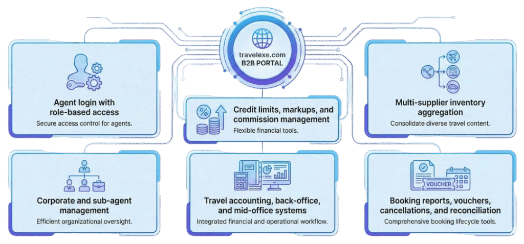 travelexe-travel portal workflow